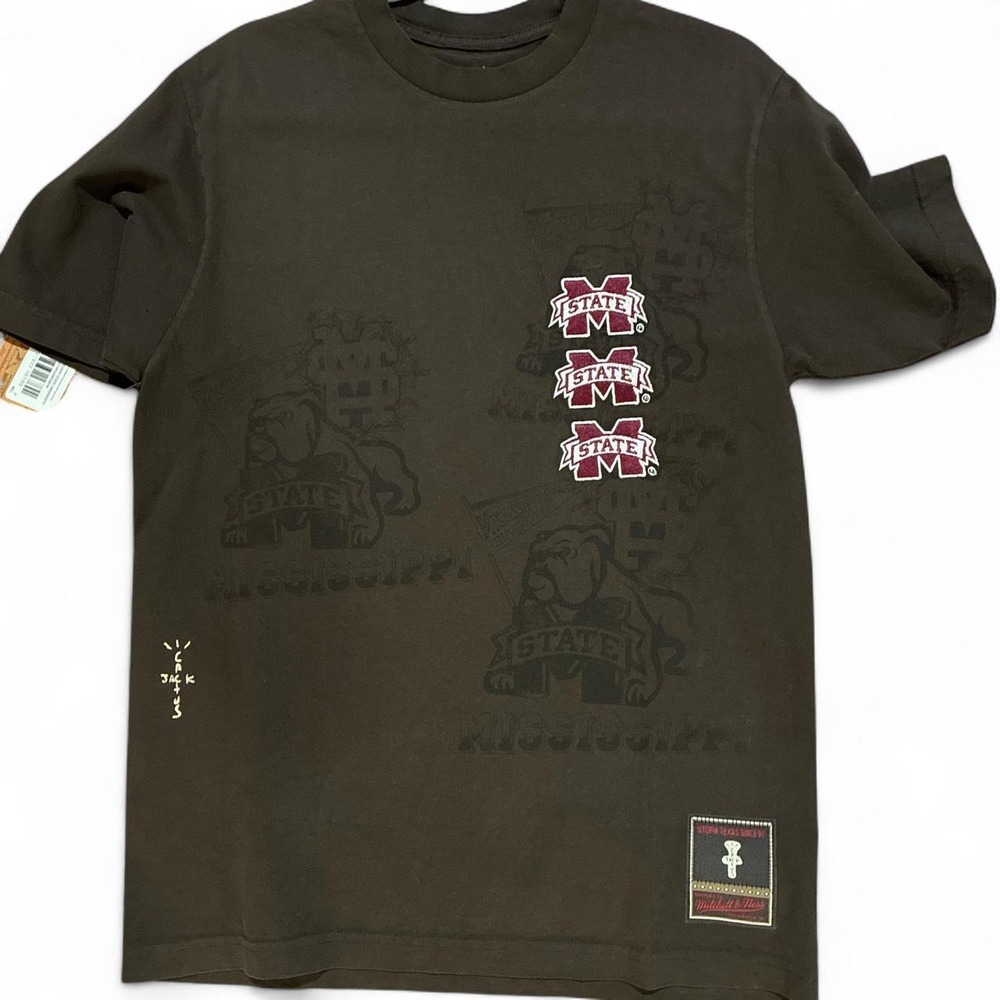 Mississippi State Mitchell & Ness x Cactus Jack Travis Scott Size Medium